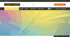 Desktop Screenshot of geekymart.com