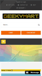 Mobile Screenshot of geekymart.com